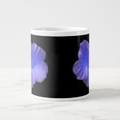 Blue Nasturtium Blume Tasse (Vorderseite)