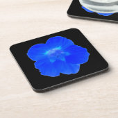 Blue Nasturtium Cork Untersetzer (Linke Seite)