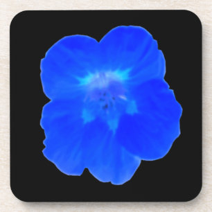 Blue Nasturtium Cork Untersetzer