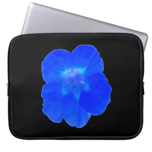 Blue Nasturtium Laptop Bag Laptopschutzhülle
