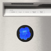 Blue Nasturtium Magnet (In Situ (Geschirrspüler))
