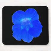 Blue Nasturtium Mousepad (Vorne)