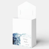 Blue Nautic Hochzeit in Urlaubsort Geschenkschachtel (Geöffnet)