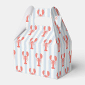 Blue Nautic Hummer Fevor Boxes Geschenkschachtel (Rückseite)