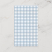 Blue nautical Ahoy ist ein Kinderbuch für Babydusc Begleitkarte (Rückseite)