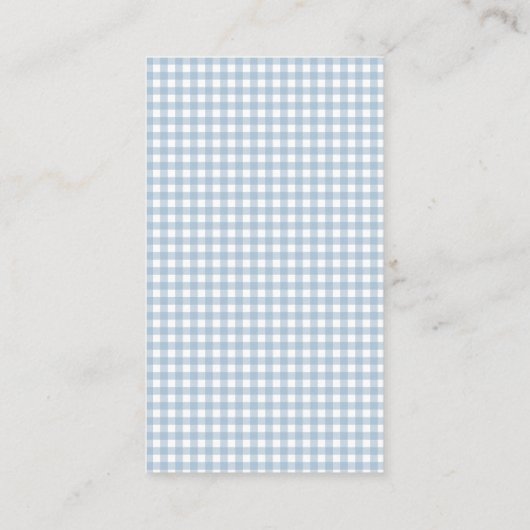 Blue nautical Ahoy ist ein Kinderbuch für Babydusc Begleitkarte (Rückseite)