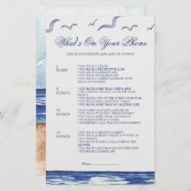 Blue Nautical Coastal Sea Was ist auf dem Handyspi