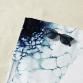 Blue Nautical Hochzeit in Urlaubsort Strandtuch (Beispiel)