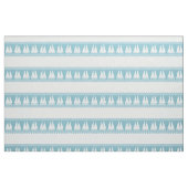 Blue Nautical Sailboat Coasters Stripes Stoff (Fat Quarter (45,7 x 55,9 cm))