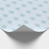 Blue Nautical Sailing Compass Geschenkpapier (Ecke)
