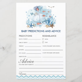 Blue Nautical Whale Baby Vorhersagen und Ratschläg