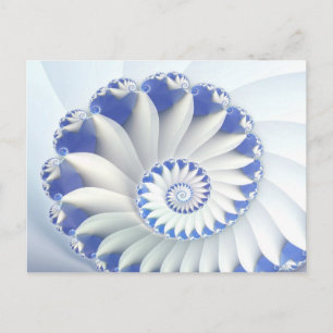 Blue Nautilus Postkarte