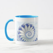 Blue Nautilus Tasse (Links)