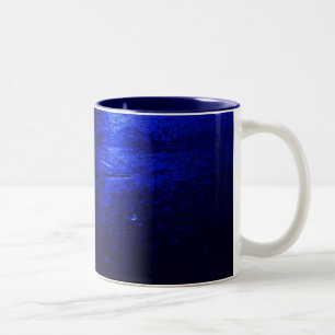 Blue Navy Blue 11 oz Zwei-Tone-Tasse gefroren Zweifarbige Tasse