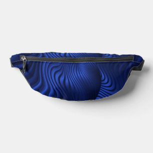 Blue Navy Decorative Fanny Pack Bauchtasche