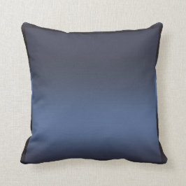 Blue Navy Sateen Satin Shine Moderner Glamour Glam Kissen