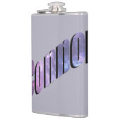 Blue Nebula Connor Name, Flachmann (Links)