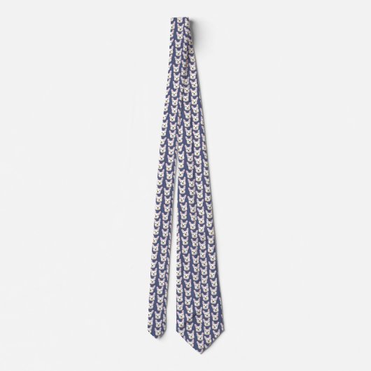 Blue Neck Tie Krawatte (Rückseite)