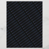 Blue Neon Baseball Bat, Baseball Camp Werbung Flyer (Hinten)