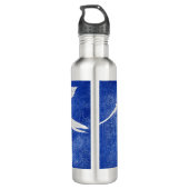 "Blue Net Fly" Custom Water Flasche Edelstahlflasche (Rückseite)