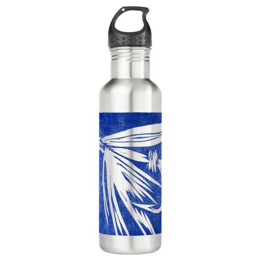 "Blue Net Fly" Custom Water Flasche Edelstahlflasche (Vorderseite)