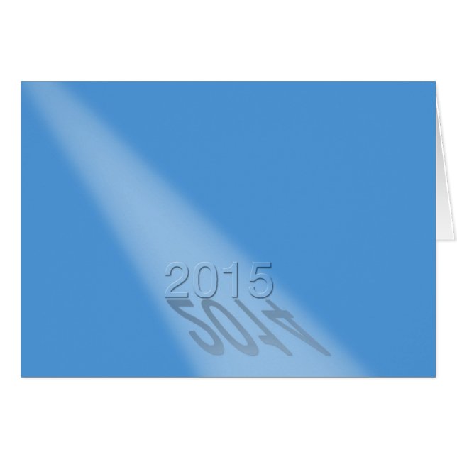 Blue New Years 2015 (Vorderseite (Horizontal))