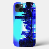 Blue New York City Case-Mate iPhone Hülle (Rückseite)