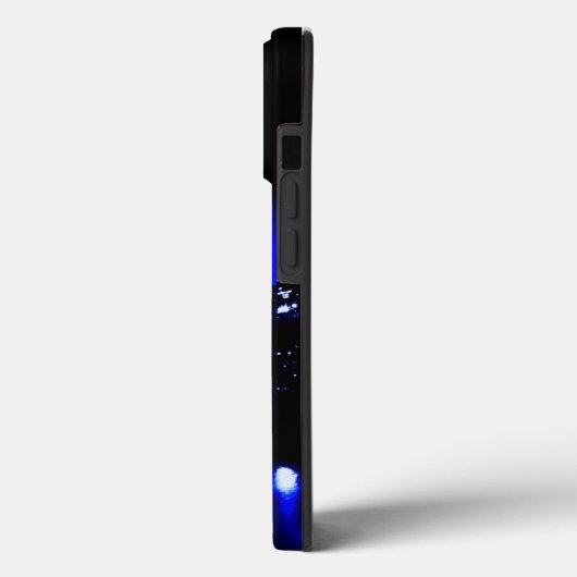 Blue New York City Night Case-Mate iPhone Hülle (Rückseite / Links)