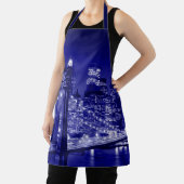 Blue New York City Night Schürze (InSitu)