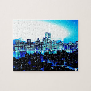 Blue New York Puzzle