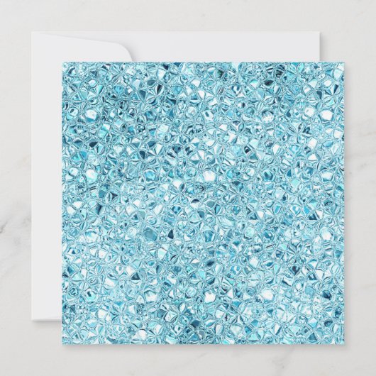 Blue Niedlich Aqeeqah- Aqiqah- Einladung (Rückseite)