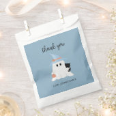 Blue Niedlich Ghost Halloween 1. Geburtstag Vielen Geschenktütchen (Ausgeschnitten)