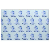 Blue Niedlich Unicorn - Stoff für Kinder (Fat Quarter (45,7 x 55,9 cm))