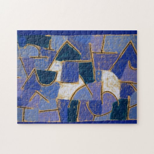 Blue Night, 1937 von Paul Klee Puzzle (Horizontal)