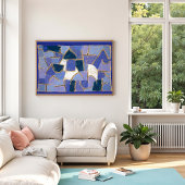 Blue Night by Paul Klee, Abstrakt Poster