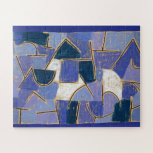 Blue Night by Paul Klee, Abstrakt Puzzle