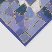 Blue Night by Paul Klee, Abstrakt Seidenpapier (Ausschnitt)
