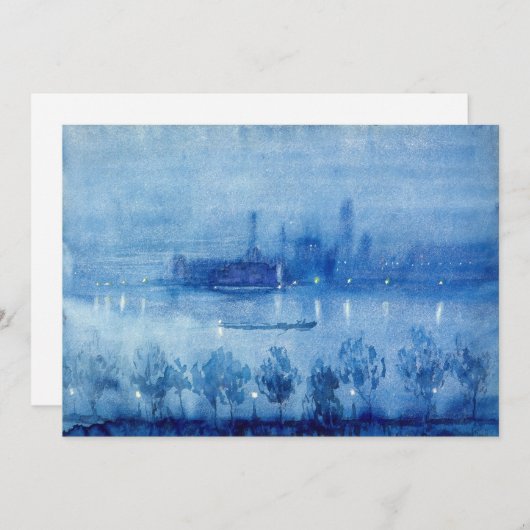 Blue Night, London | Joseph Pennell (Vorne/Hinten)