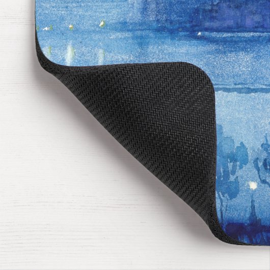 Blue Night, London | Joseph Pennell Mousepad (Ecke)