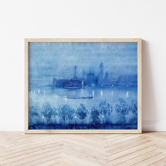 Blue Night, London | Joseph Pennell Poster