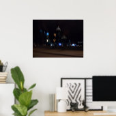 Blue Night Poster (Heimbüro)