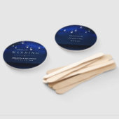 Blue Night Silver Mason Jar String Lights Hochzeit Fächer (Non-assembled)