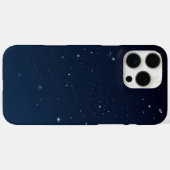 Blue Night Sky Case-Mate iPhone Hülle (Rückseite (Horizontal))