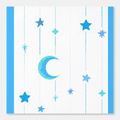 Blue Night Sky Wallpaper Tapete (Vorderseite)