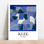Blue Night von Paul Klee Poster