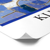 Blue Night von Paul Klee Poster (Ecke)