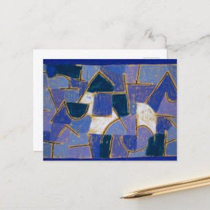 Blue Night von Paul Klee Postkarte