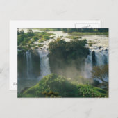Blue Nile Falls, Äthiopien Postkarte (Vorne/Hinten)