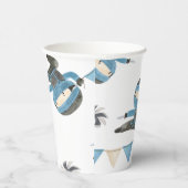 Blue Ninja Party Paper Cups Pappbecher (Rechts)