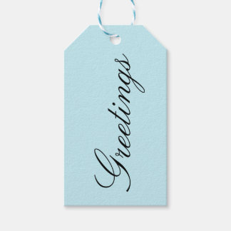 Blue No.1, pastellblau, hellblau, Geschenketikette Geschenkanhänger